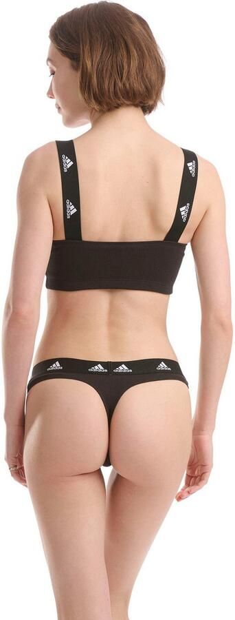 Adidas Sportswear Bandeau-bh Active Light Flex met brede logogeprinte bandjes - Foto 6