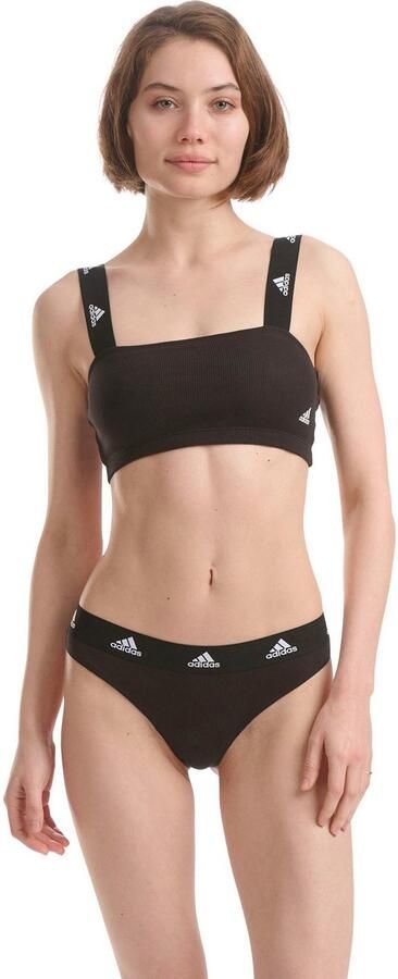Adidas Sportswear Bandeau-bh Active Light Flex met brede logogeprinte bandjes - Foto 5