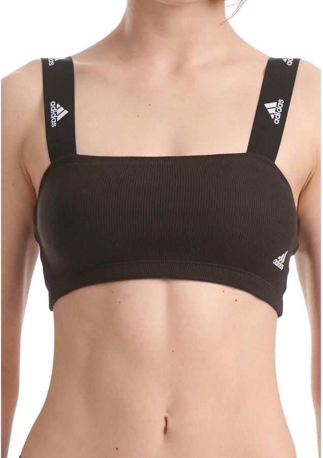 Adidas Sportswear Bandeau-bh Active Light Flex met brede logogeprinte bandjes - Foto 2