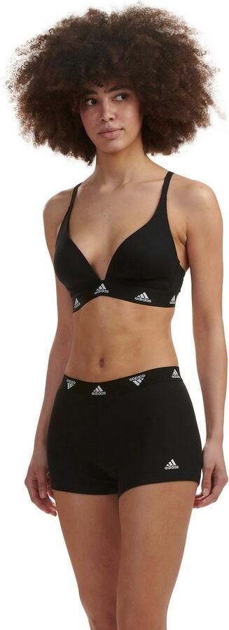 Adidas Sportswear Beugelloze-bh Sport Active Comfort Cotton met verstelbare schouderbanden - Foto 6