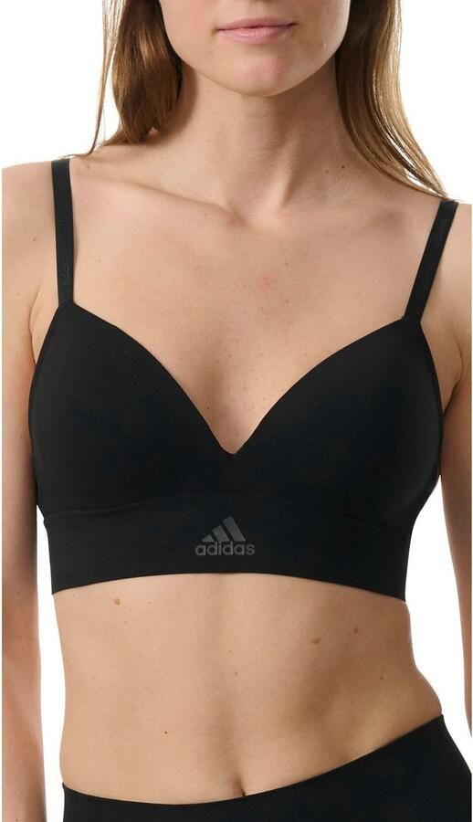 Adidas Sportswear Beugelloze-bh Active Seamless Micro Stretch elastische onderbusteband zonder beugel - Foto 2