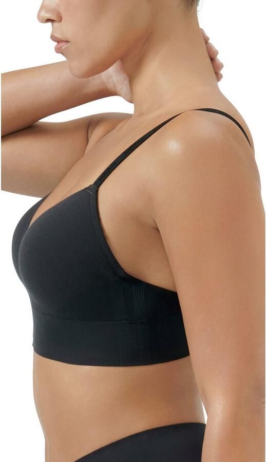 Adidas Sportswear Beugelloze-bh Active Seamless Micro Stretch elastische onderbusteband zonder beugel - Foto 6