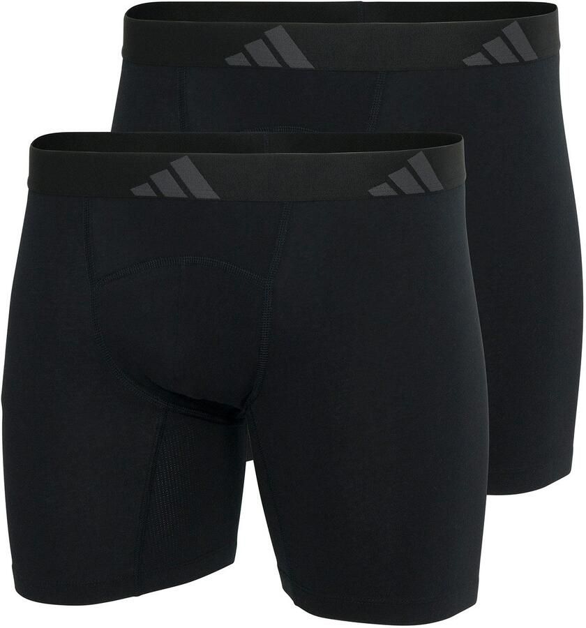 Adidas Sportswear Boxershort Active Flex Cotton Beluchte Mesh-Rugdeel en -Stap elastisch zonder Ingreep (Set van 2) - Foto 10