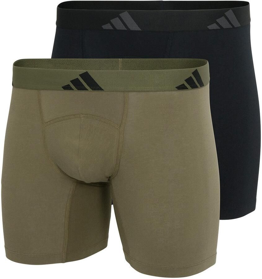 Adidas Sportswear Boxershort Active Flex Cotton Beluchte Mesh-Rugdeel en -Stap elastisch zonder Ingreep (Set van 2) - Foto 7