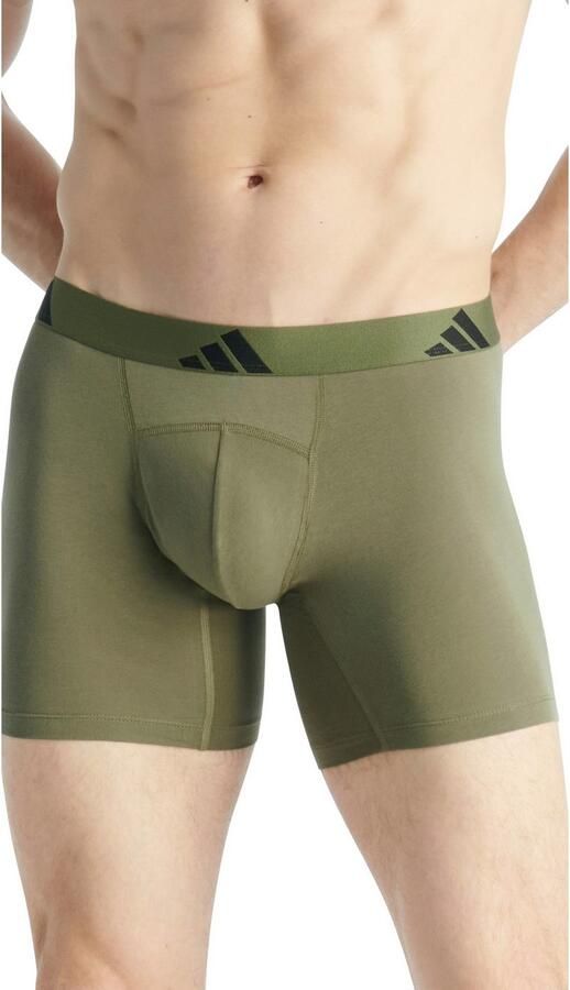 Adidas Sportswear Boxershort Active Flex Cotton Beluchte Mesh-Rugdeel en -Stap elastisch zonder Ingreep (Set van 2) - Foto 2