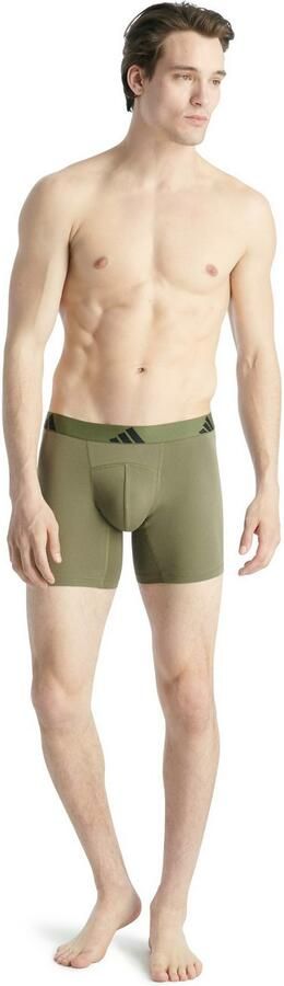 Adidas Sportswear Boxershort Active Flex Cotton Beluchte Mesh-Rugdeel en -Stap elastisch zonder Ingreep (Set van 2) - Foto 6