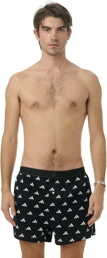Adidas Sportswear Boxershort Active Woven losse pasvorm knoopsluiting elastische band geweven kwaliteit (Set van 2) - Foto 5
