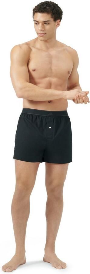 Adidas Sportswear Boxershort Active Woven losse pasvorm knoopsluiting elastische band geweven kwaliteit (Set van 2) - Foto 8