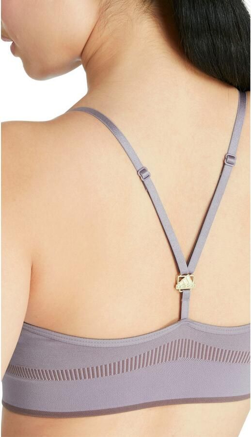 Adidas Sportswear Bralette Real Cool Cotton met verstelbare rugsluiting - Foto 2