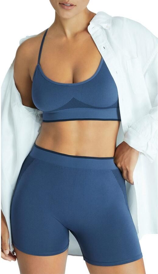 Adidas Sportswear Bralette Real Cool Cotton met verstelbare rugsluiting