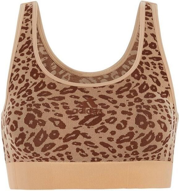 Adidas Sportswear Bustier Real Cool Cotton met verwijderbare pads en dierenontwerp - Foto 5