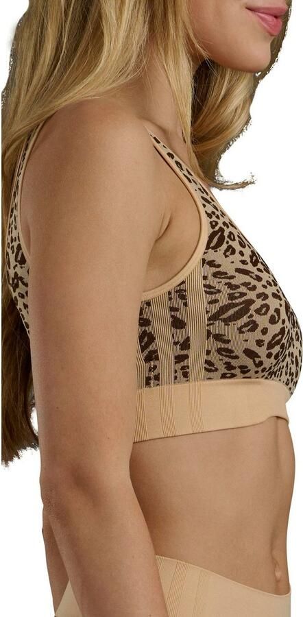 Adidas Sportswear Bustier Real Cool Cotton met verwijderbare pads en dierenontwerp - Foto 4