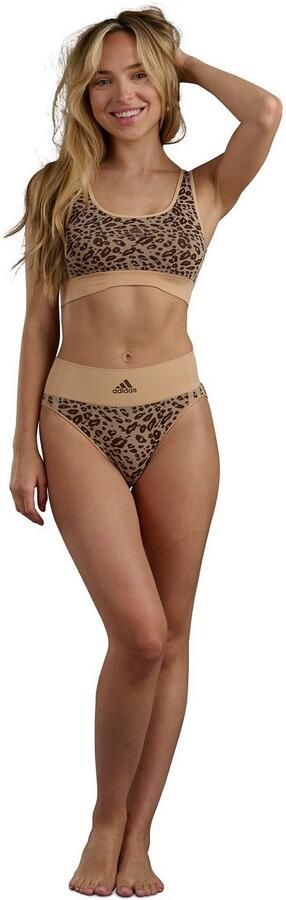 Adidas Sportswear Bustier Real Cool Cotton met verwijderbare pads en dierenontwerp - Foto 6