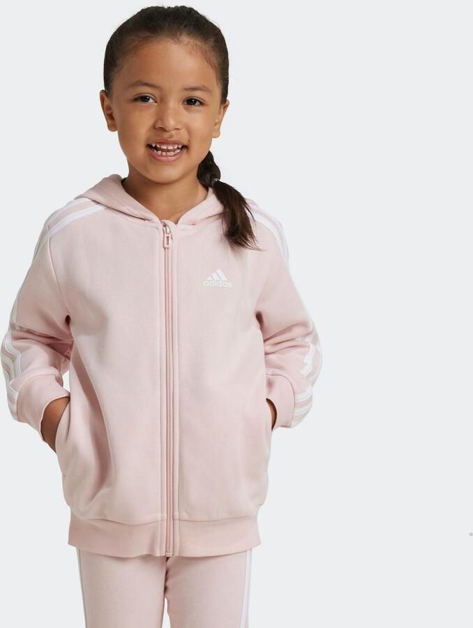 Adidas Sportswear Capuchonsweatvest LK 3S FL FZ HD (1-delig) - Foto 5