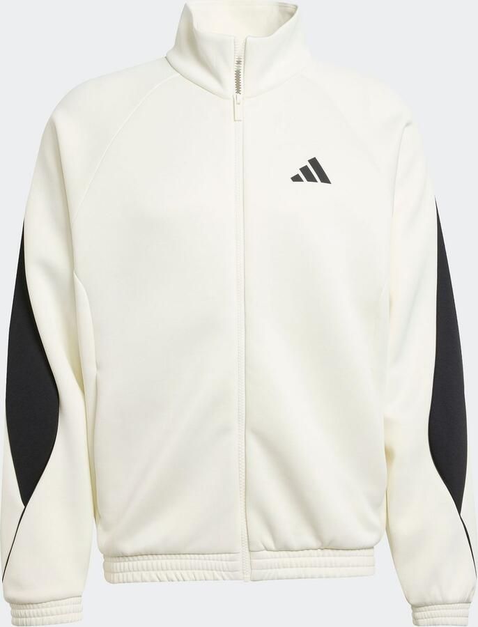 Adidas Sportswear Sweatjack met logo met opstaande kraag - Foto 4