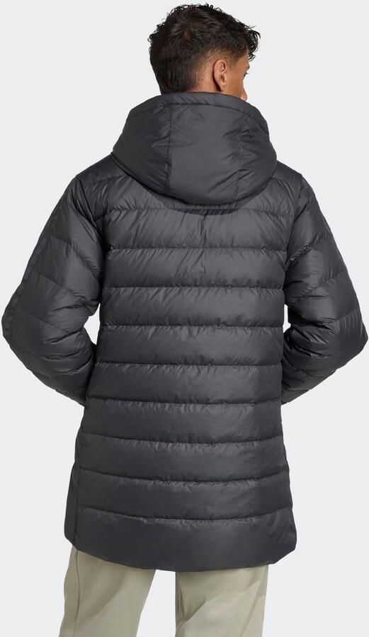 Adidas Essentials CLIMAWARM 3-Stripes Light Down Parka met Capuchon - Foto 6