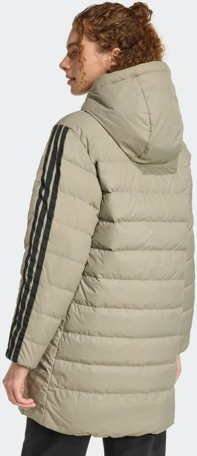 Adidas Essentials CLIMAWARM 3-Stripes Light Down Parka met Capuchon - Foto 7