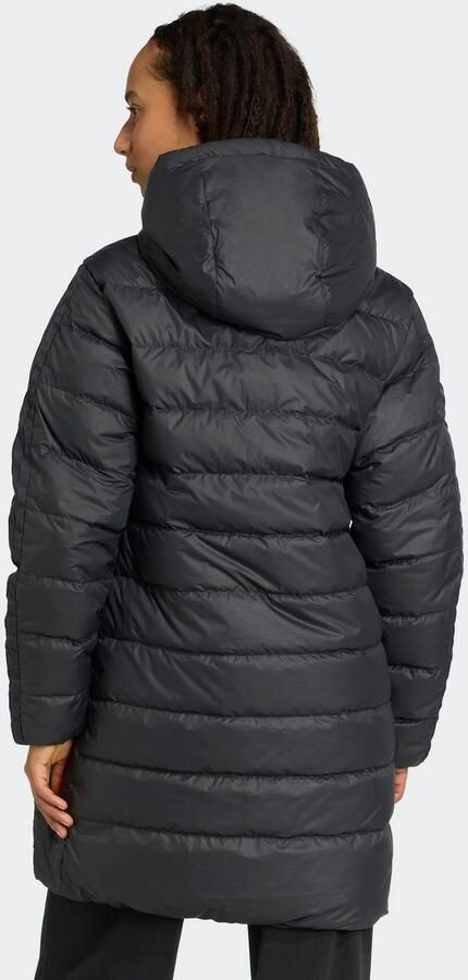 Adidas Sportswear Regular fit lange gewatteerde jas met vulling van dons - Foto 7