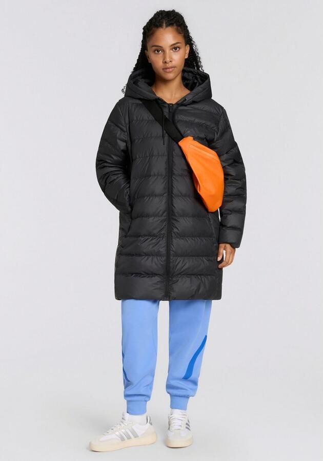 Adidas Sportswear Regular fit lange gewatteerde jas met vulling van dons - Foto 4