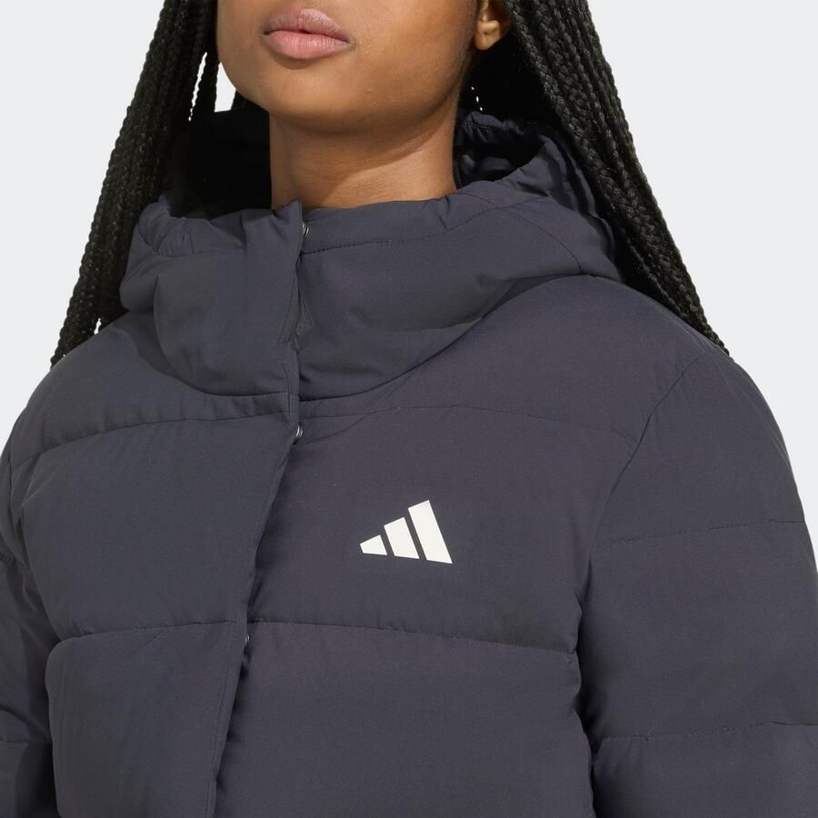 Adidas Helionic CLIMAWARM Donsjack met Capuchon