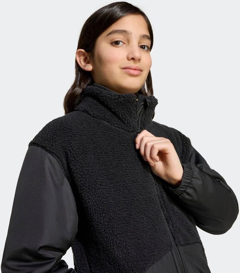 Adidas Sportswear Fleecejack J SHERPA JKT - Foto 2