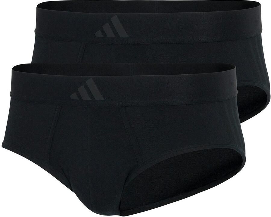 Adidas Sportswear Heupslip Active Flex Cotton 3 Strepen elastische logoband zonder opening sportief design (Set van 2) - Foto 7