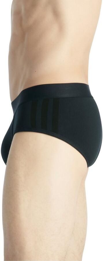 Adidas Sportswear Heupslip Active Flex Cotton 3 Strepen elastische logoband zonder opening sportief design (Set van 2) - Foto 5