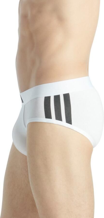 Adidas Sportswear Heupslip Active Flex Cotton 3 Strepen elastische logoband zonder opening sportief design (Set van 2) - Foto 5