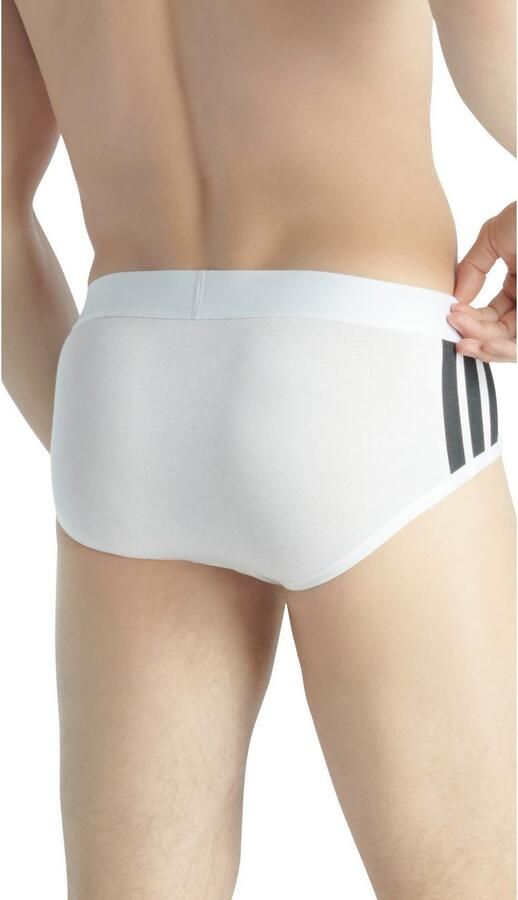 Adidas Sportswear Heupslip Active Flex Cotton 3 Strepen elastische logoband zonder opening sportief design (Set van 2) - Foto 4