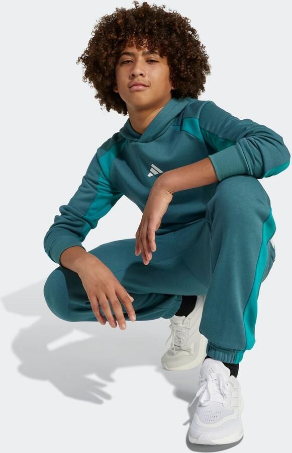 Adidas Sweater Seasonal Essentials Colorblock Fleece Hoodie Kids - Foto 5