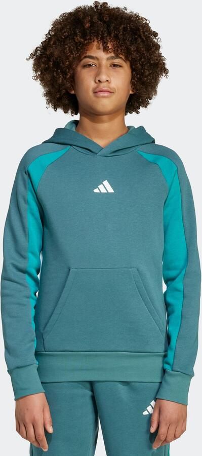 Adidas Sweater Seasonal Essentials Colorblock Fleece Hoodie Kids - Foto 6