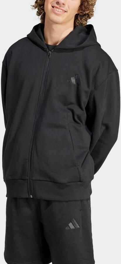 Adidas Sportswear Hoodie M A SZN FL FZ Hoodie met rits - Foto 5