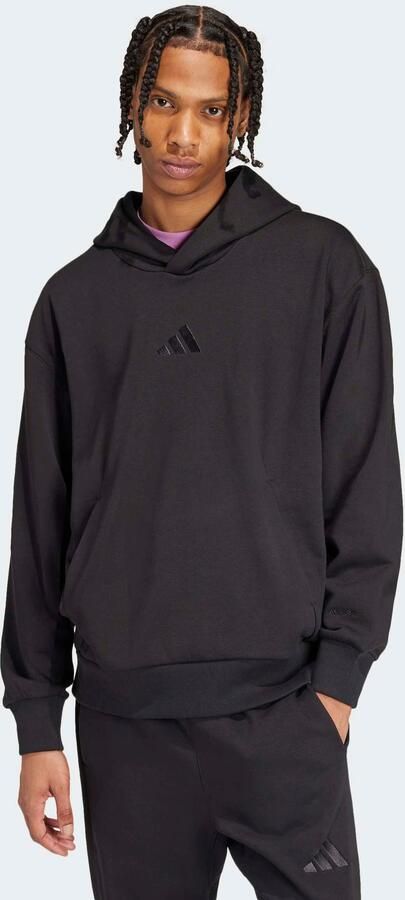 Adidas Sportswear Hoodie M A SZN FL HD zacht fleecemateriaal (1-delig) - Foto 9