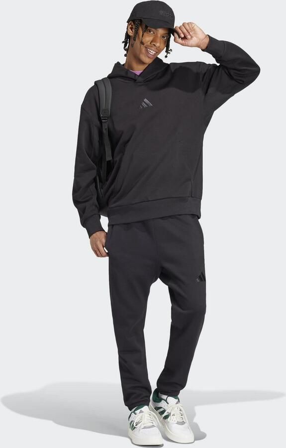 Adidas Sportswear Hoodie M A SZN FL HD zacht fleecemateriaal (1-delig) - Foto 5