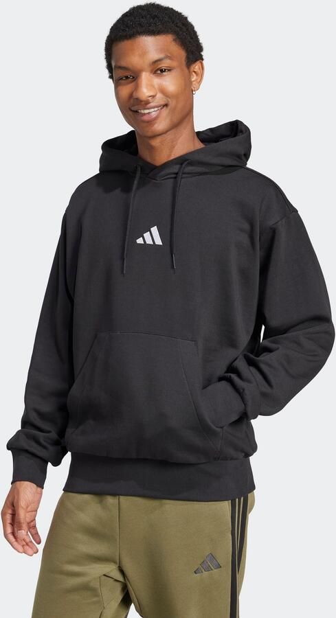Adidas Sportswear Hoodie met logostitching model 'FEELCOZY' - Foto 5