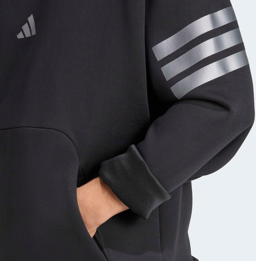 Adidas Sportswear Hoodie met logo en kangoeroezak