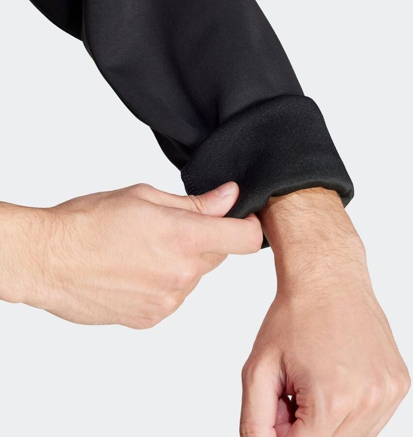 Adidas Future Icons 3-Stripes Hoodie Zwart- Heren Zwart