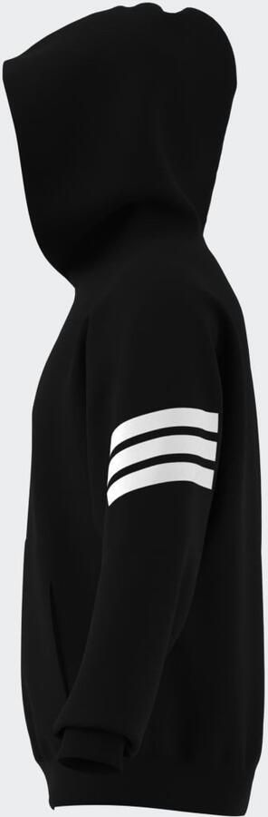 Adidas Future Icons 3-Stripes Hoodie Zwart- Heren Zwart - Foto 9