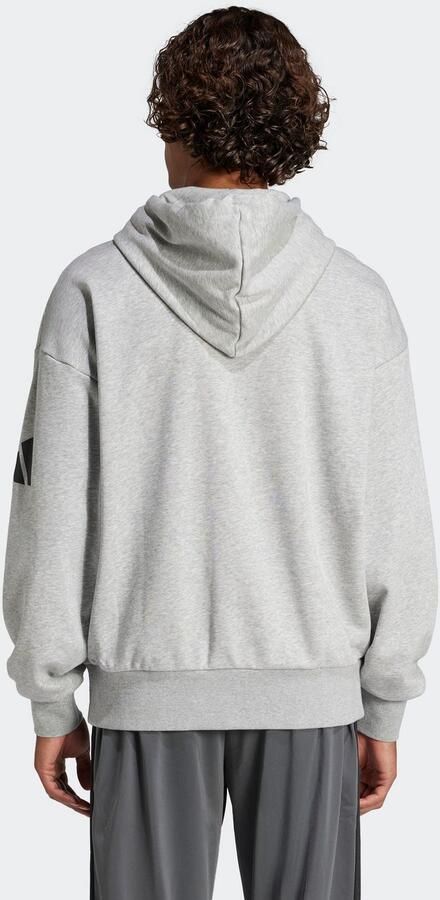 Adidas Essentials Loose-Fit 3 Bar Logo French Terry Hoodie - Foto 7