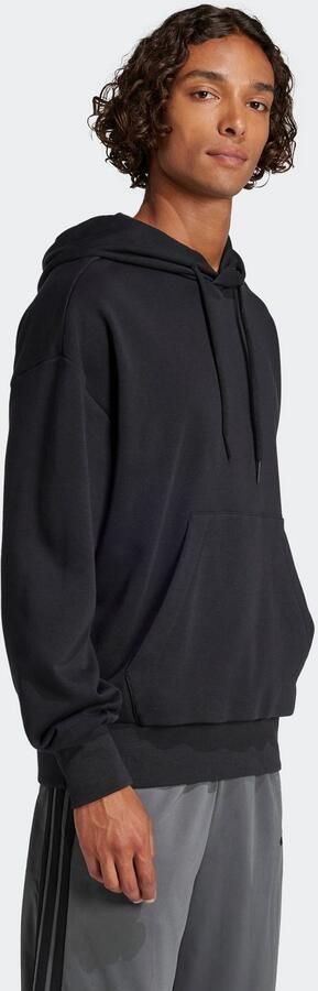 Adidas Essentials Loose-Fit 3 Bar Logo French Terry Hoodie - Foto 5