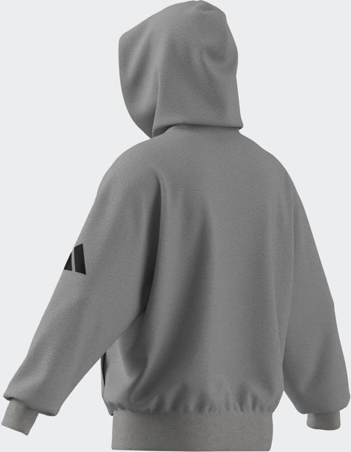 Adidas Essentials Loose-Fit 3 Bar Logo French Terry Hoodie - Foto 2