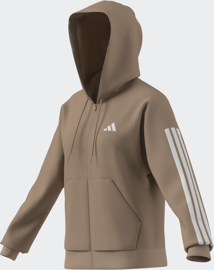 Adidas Sportswear Hoodie W 3S FL FZ HD - Foto 3