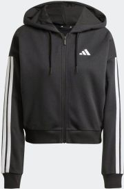 Adidas Trainingsjack Essentials 3-Stripes French Terry Full-Zip Hoodie - Thumbnail 1