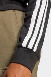 Adidas Trainingsjack Essentials 3-Stripes French Terry Full-Zip Hoodie - Thumbnail 3