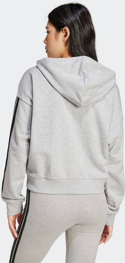 Adidas Essentials 3-Stripes French Terry Ritshoodie - Foto 5