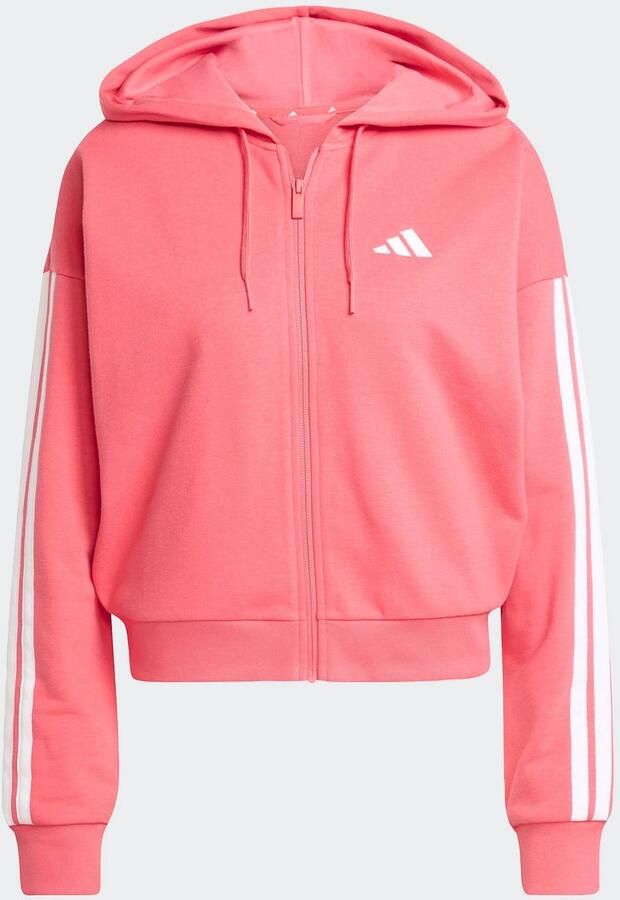 Adidas Essentials 3-Stripes French Terry Ritshoodie - Foto 5