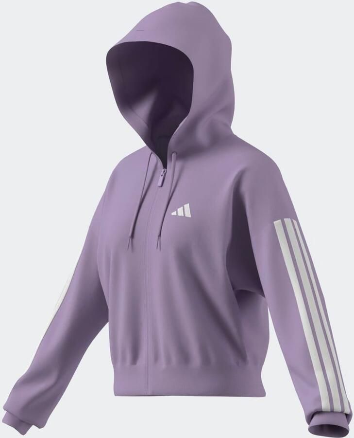 Adidas Sportswear Hoodie W 3S FT FZ HD - Foto 2