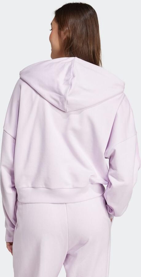 Adidas Sportswear Hoodie W 3S FT QZ HD - Foto 4