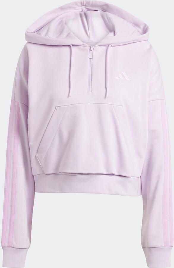 Adidas Sportswear Hoodie W 3S FT QZ HD - Foto 3