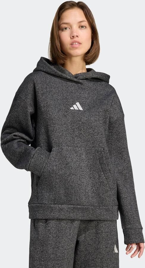 Adidas Sweater ALL SZN Holiday Glitter Fleece Loose Hoodie - Foto 8